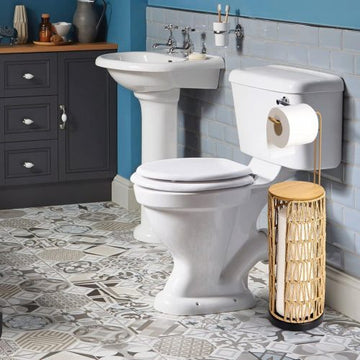Independent Toilet Paper Holder With Storage Space