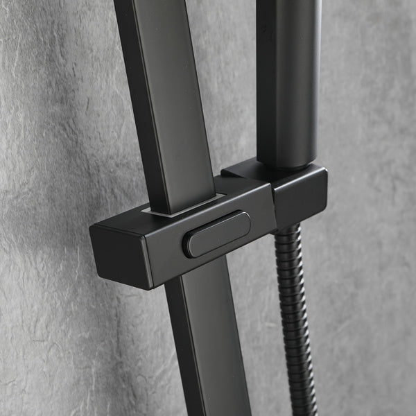 Environmentally Friendly Handheld Showerhead With 28 Inch Slide Bar And 59 Inch Hose