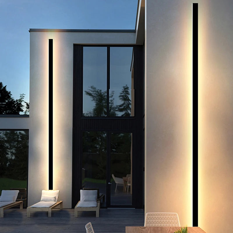 LED Outdoor Modern Waterproof Wall Light