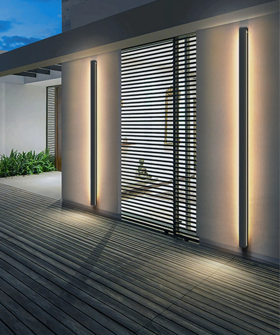 LED Outdoor Modern Waterproof Wall Light