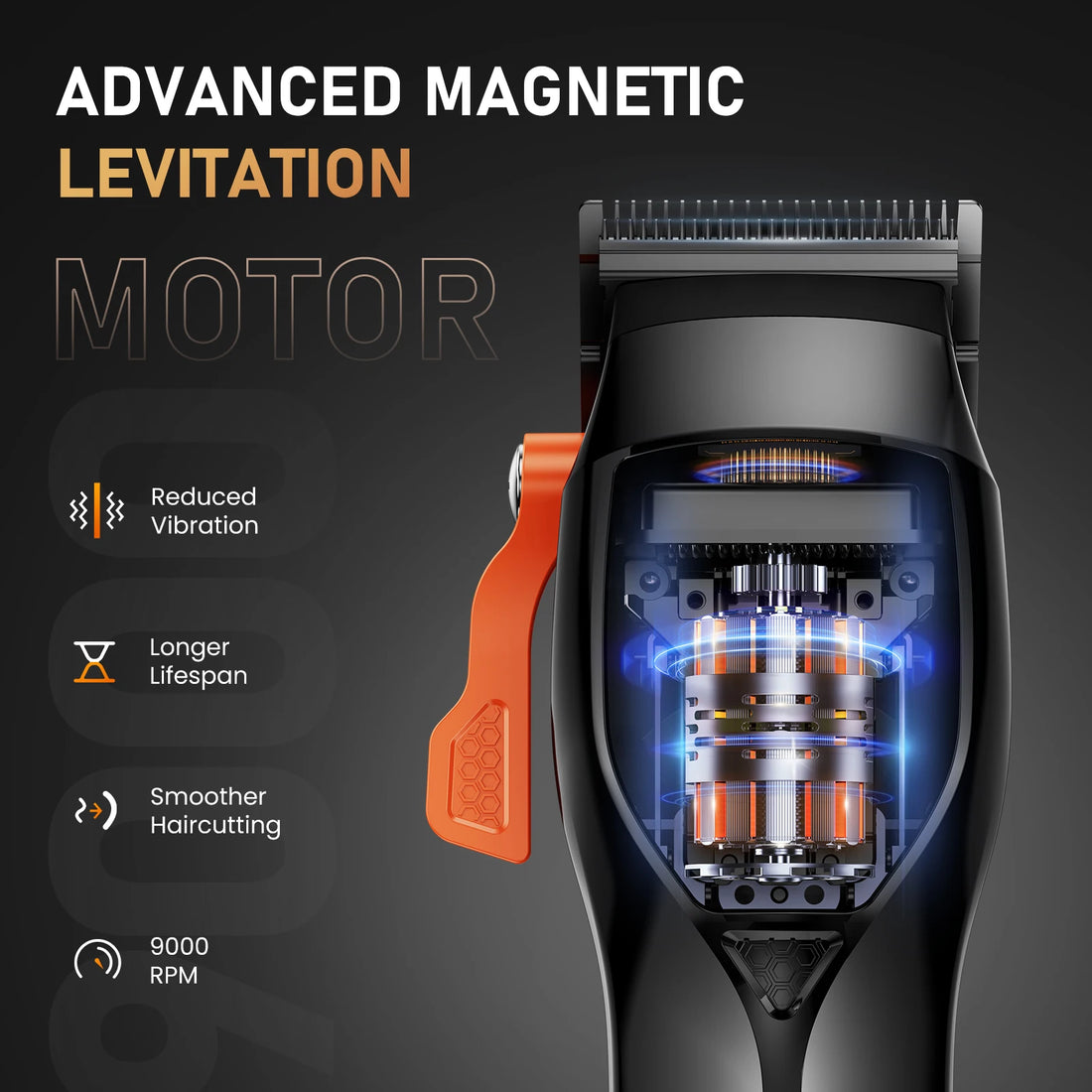 MAXGROOM Professional Hair Clippers for Men Premium Home Haircut Kit Cordless Hair Cutting Clippers and Trimmers Set