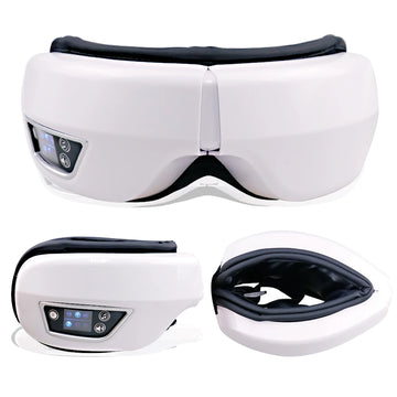 Smart Eye Massage Instrument Vibration Eye Care Massager Airbag Compress Bluetooth Music Eye Relax Fatigue Massage Sleep Mask