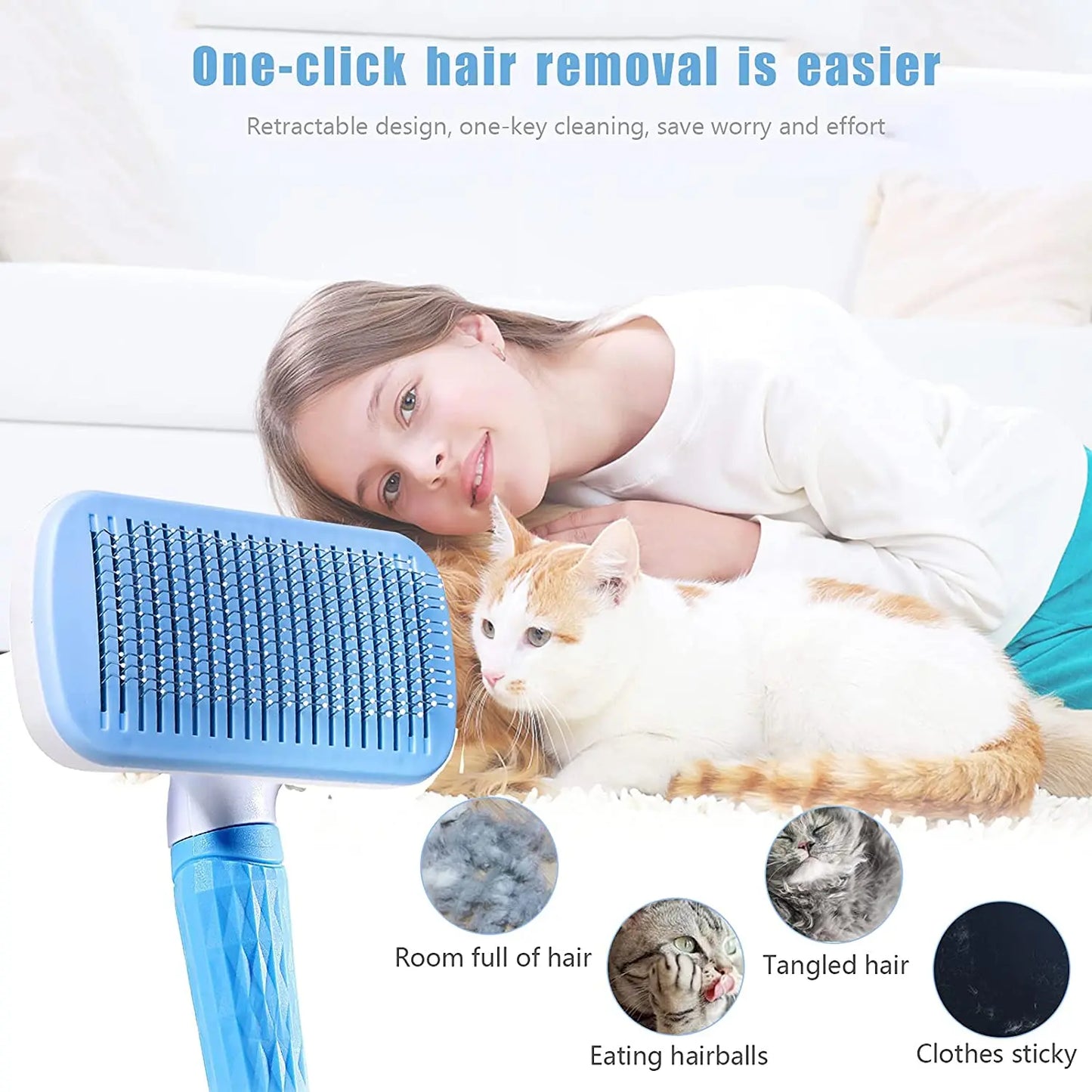 Dog Hair Remover Brush Cat Dog Hair Grooming