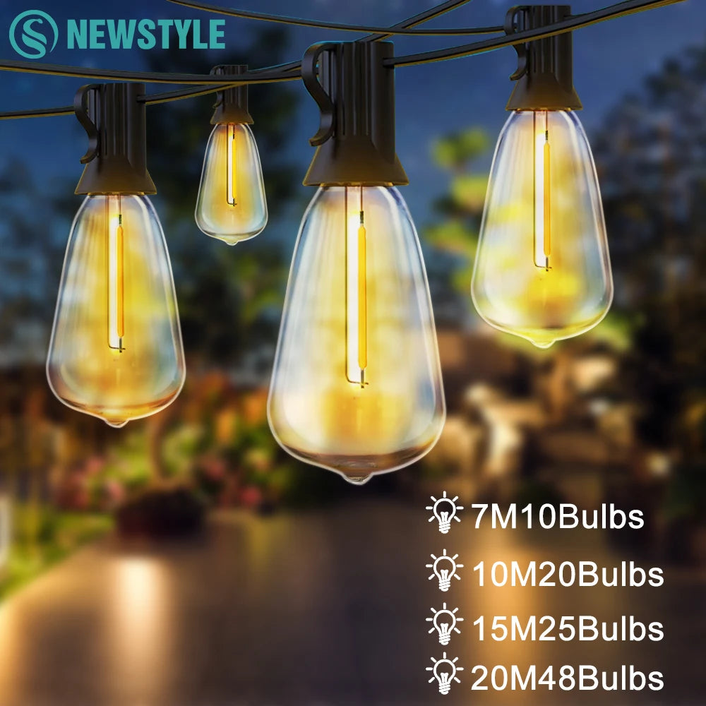 Outdoor String Lights Waterproof