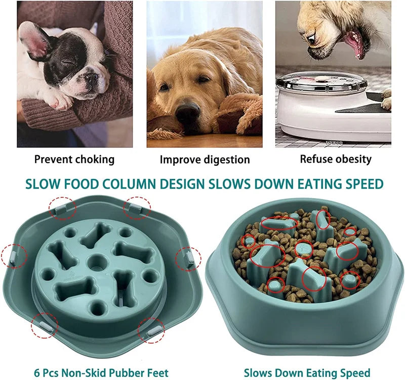 Anti-choking Slow Feeding Bowls for Dogs