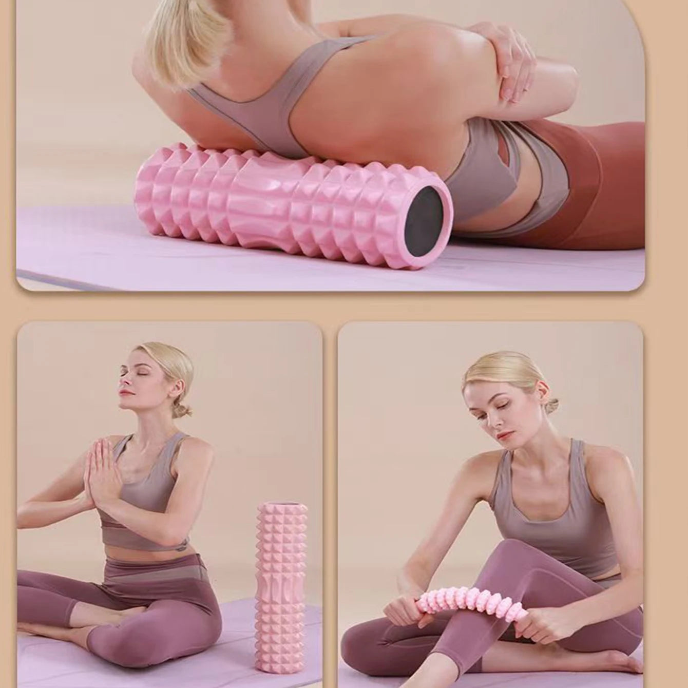 45cm Yoga foam roller muscle massage