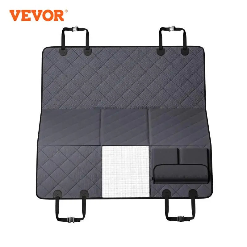 VEVOR Back Seat Extender for Dogs Dog Hammock for Car Back seat Waterproof Hard Bottom Dog Car Seat Cover for Back Seat 54"x24"