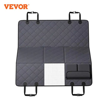VEVOR Back Seat Extender for Dogs Dog Hammock for Car Back seat Waterproof Hard Bottom Dog Car Seat Cover for Back Seat 54"x24"