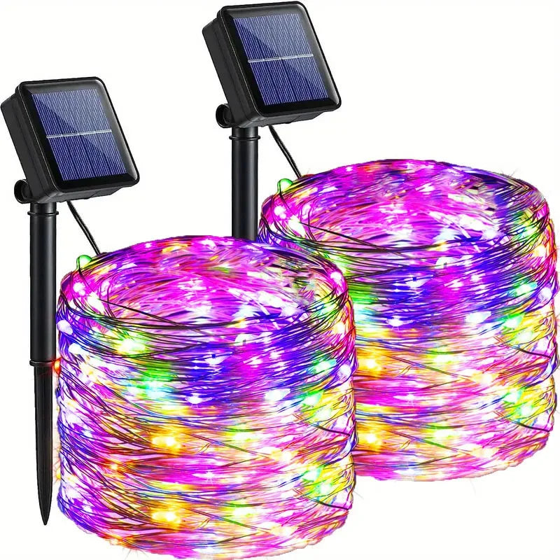 Solar Garden Fairy Lights with 8 Modes