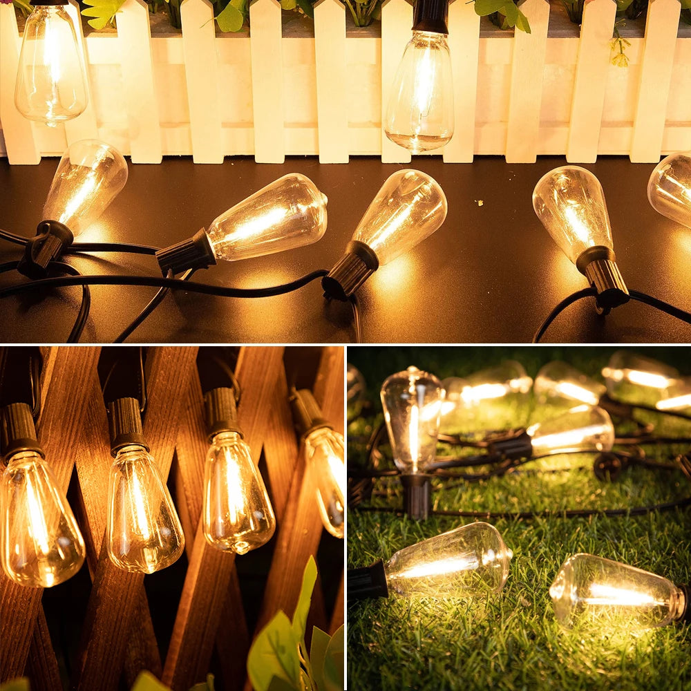 Outdoor String Lights Waterproof