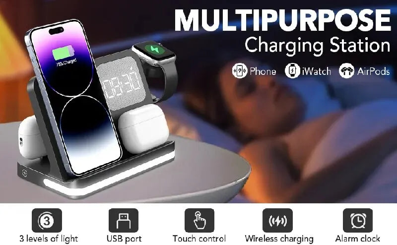 Wireless Charger Stand For Smartphones