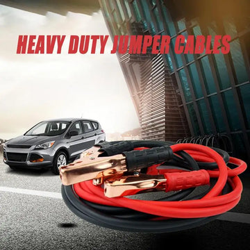 Jumper Cables For Car Portable 7.2 Feet Heavy Duty Booster Jumper Cables Automotive Roadside Safety Accessories For Car Trucks