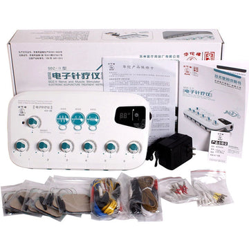 6 channels Electric Hwato SDZ II Low-Frequency Electro Acupuncture Stimulator Acupuncture Needle Treatment for Nerve and Muscle