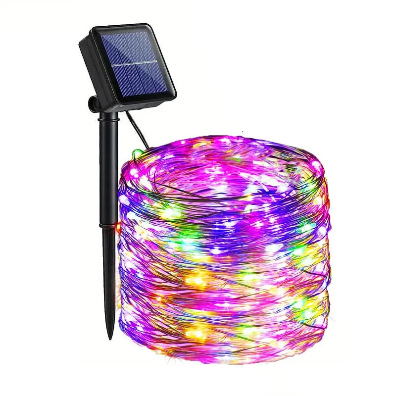 Solar Garden Fairy Lights with 8 Modes