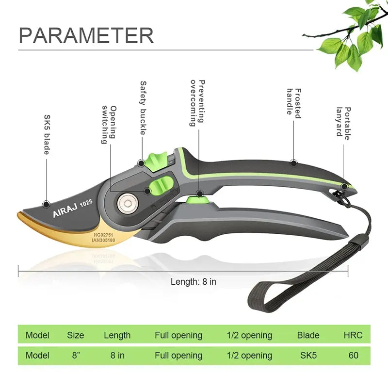 Industrial Grade Pruning Shears