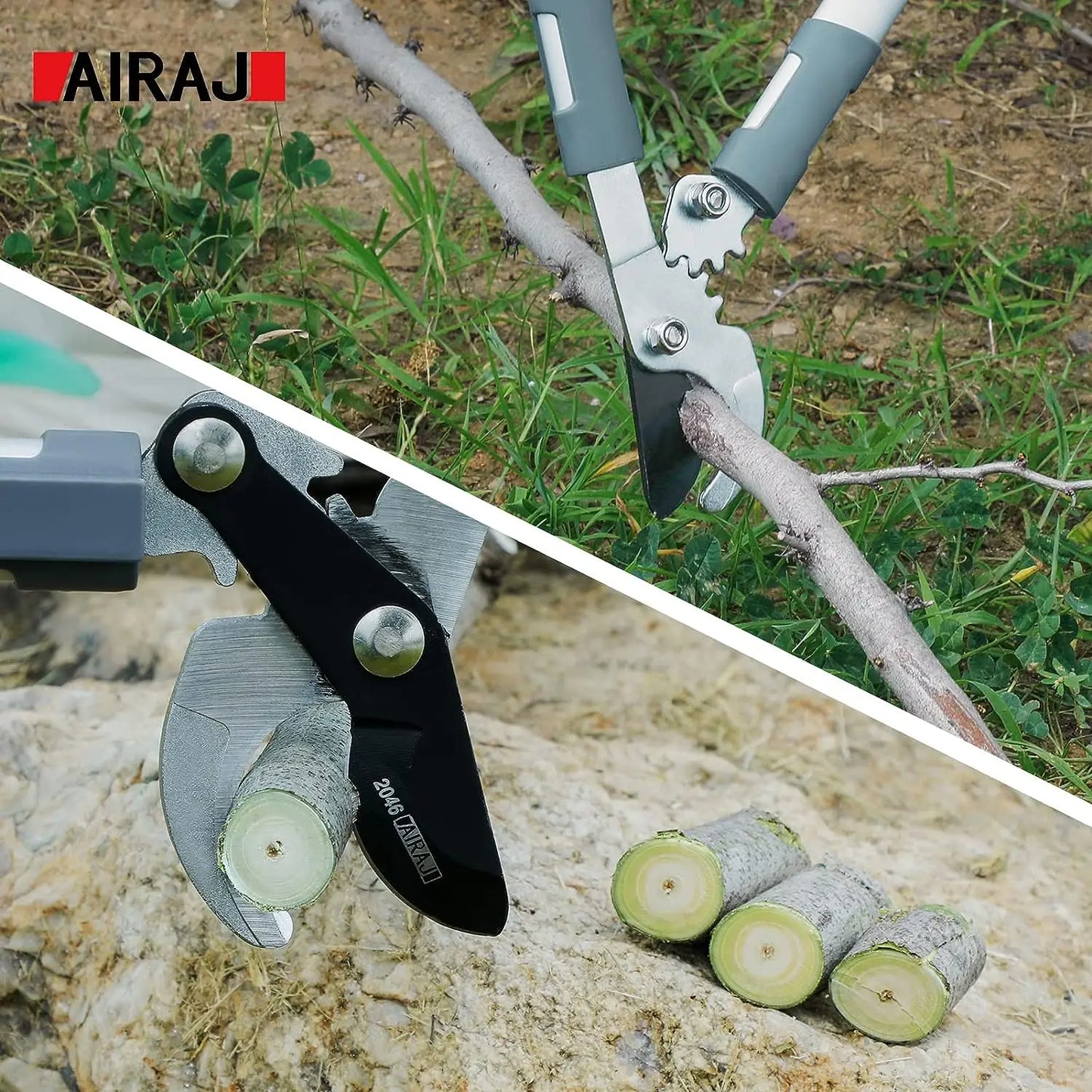 AIRAJ Bypass Pruning Shears 45 Cm