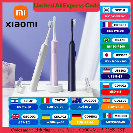 XIAOMI MIJIA Electric Sonic Toothbrush T302 USB