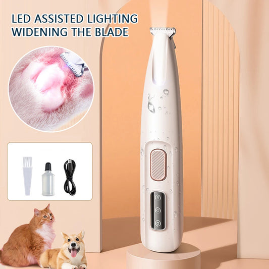 Portable Dog Paw Rechargeable Trimmer