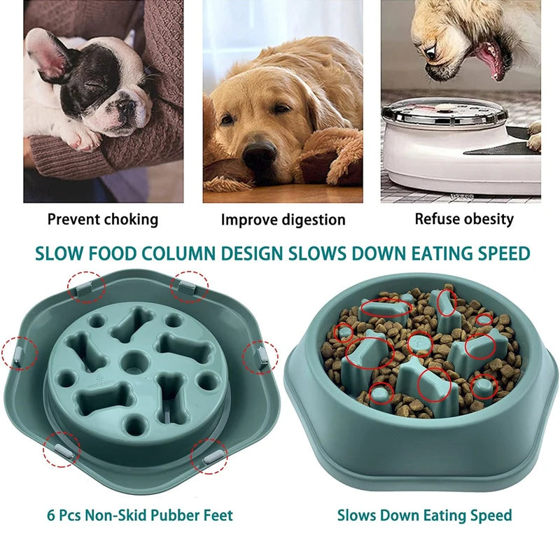 Anti-choking Slow Feeding Bowls for Dogs