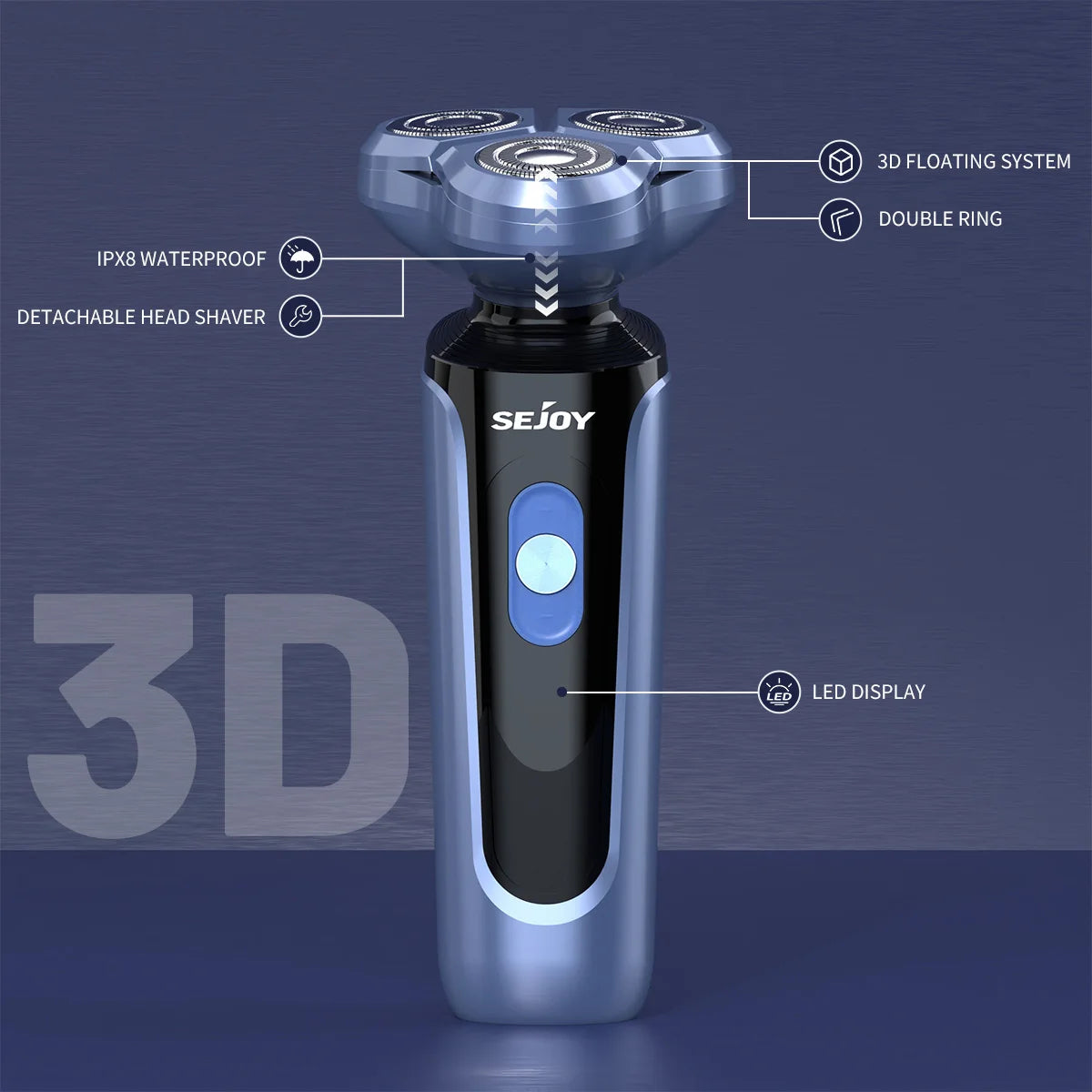 Sejoy Electric Razor for Men