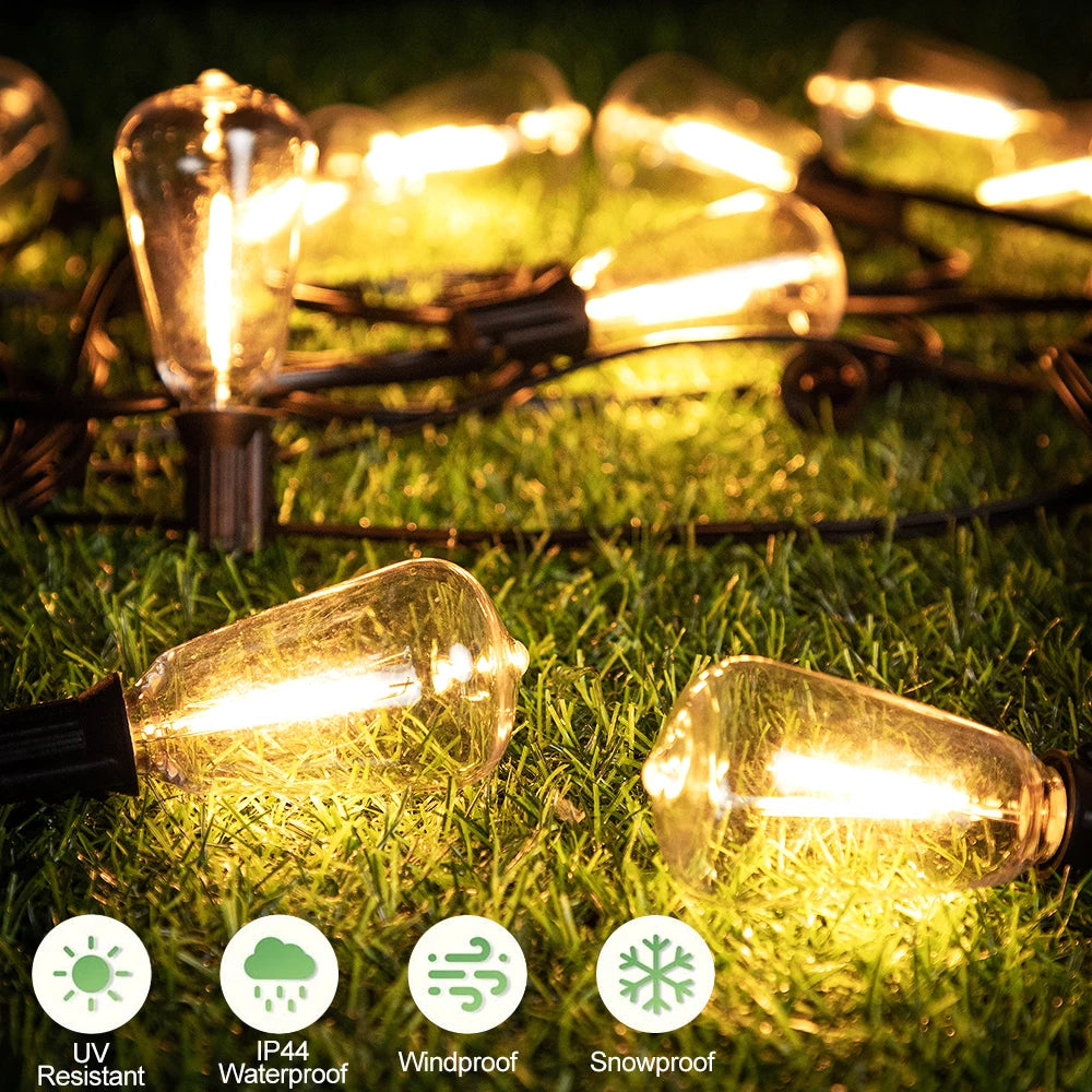 Outdoor String Lights Waterproof