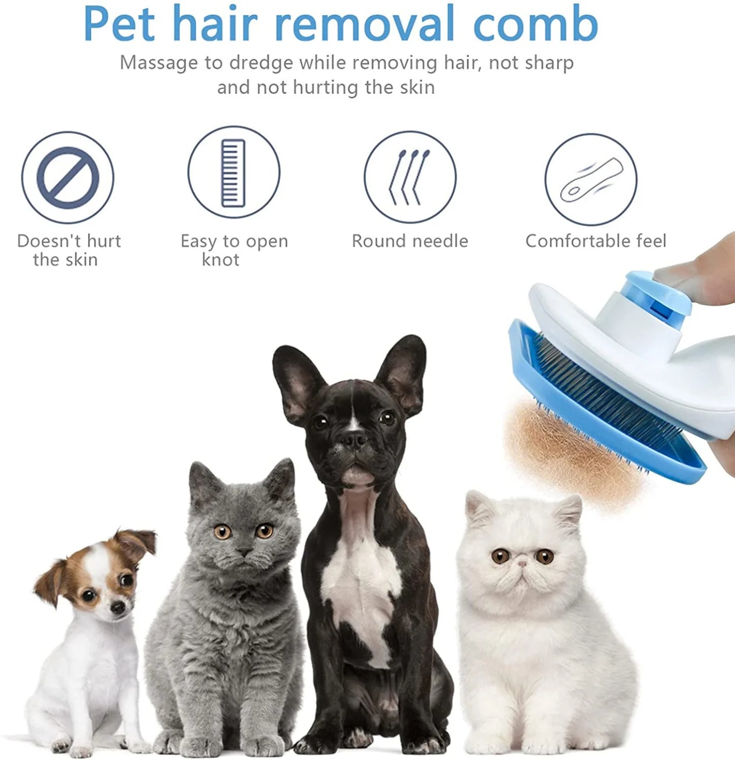 Dog Hair Remover Brush Cat Dog Hair Grooming