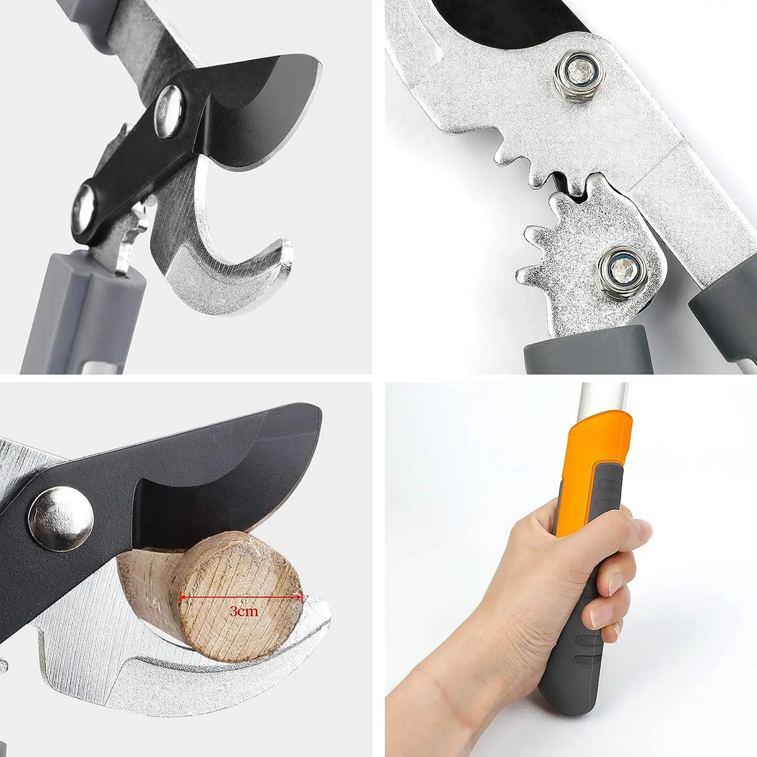 AIRAJ Bypass Pruning Shears 45 Cm