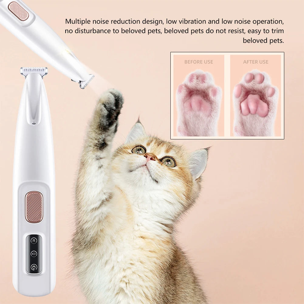 Portable Dog Paw Rechargeable Trimmer