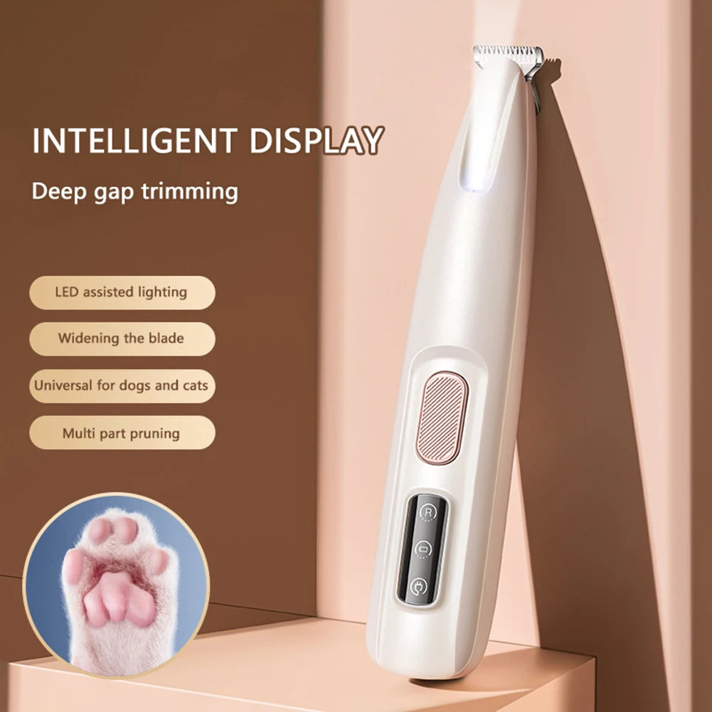 Portable Dog Paw Rechargeable Trimmer