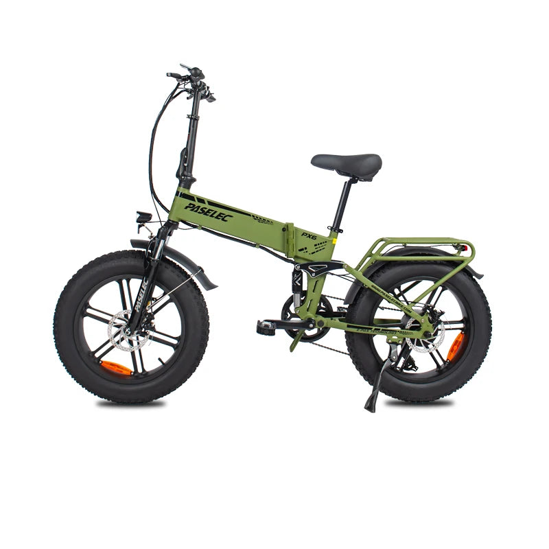 Hedatx PX6 Adult Electric Bicycle 48V13AH 500W Rear Brushless Motor Mechanical Disc Brake