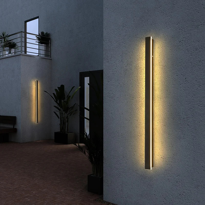 LED Outdoor Modern Waterproof Wall Light