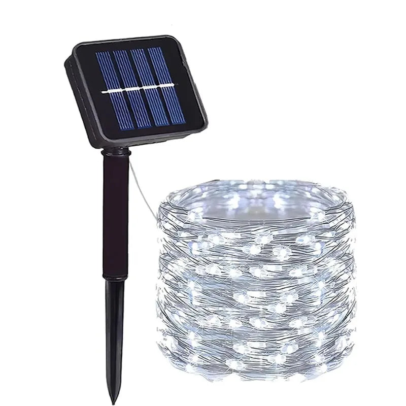 Solar Garden Fairy Lights with 8 Modes