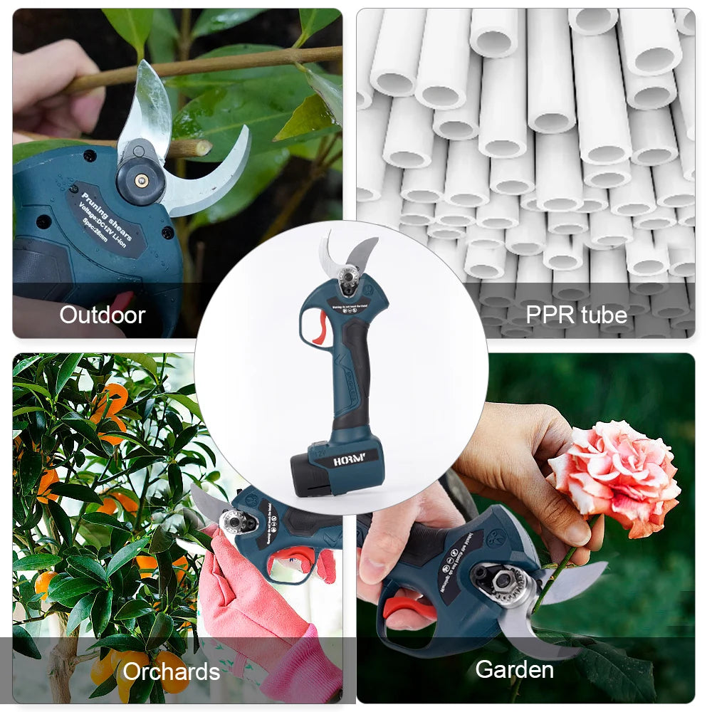 Hormy Gardens Brushless Electric Cordless Pruner