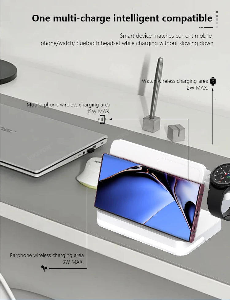 Wireless Charger Stand For Smartphones