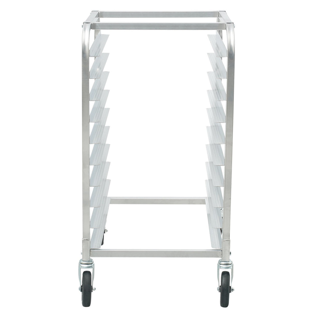 VEVOR Bun Pan Rack, 10-Tier Commercial Bakery Racks With Brake Wheels, Aluminum Racking Trolley Storage For Half & Full Sheet, Speed Rack For Kitchen Home, Bread Baking Equipment,